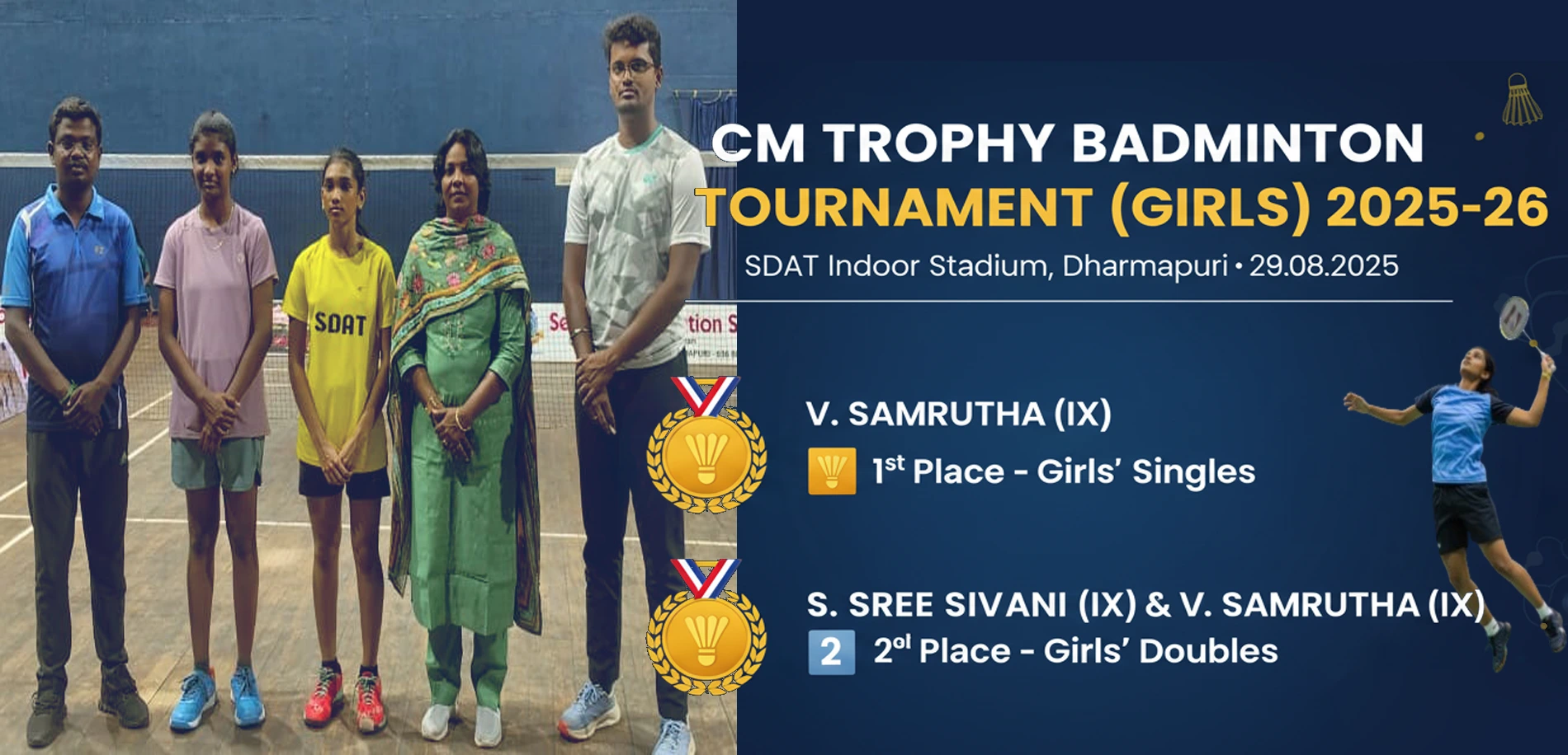 CM Trophy Badminton Tournament