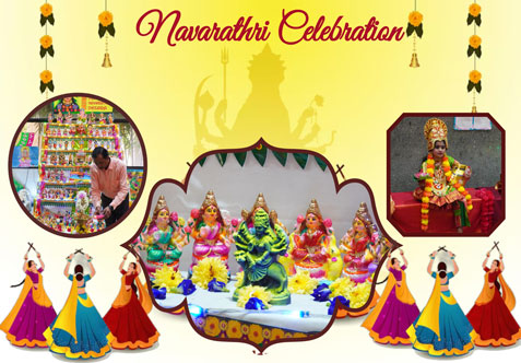 Our Students came together to celebrate the vibrant festival of Navarathri.