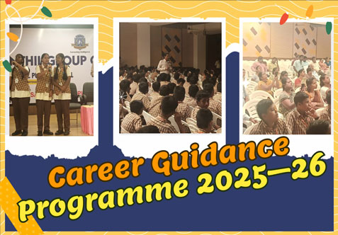 A Career Guidance Programme was organized for the students of Class IX to help them explore future academic and career pathways. Both students and parents actively participated in the session, making it highly interactive and informative.