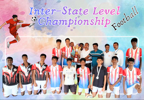 We are delighted to share that on 28/12/2025 (Sunday), our school’s Under-17 Boys Football Team participated in the Inter-State Level Championship organised by Veterans India at Venkateshwara Polytechnic College, Dharmapuri and secured the Runner-Up position among all participating schools (6 schools in 6 districts).