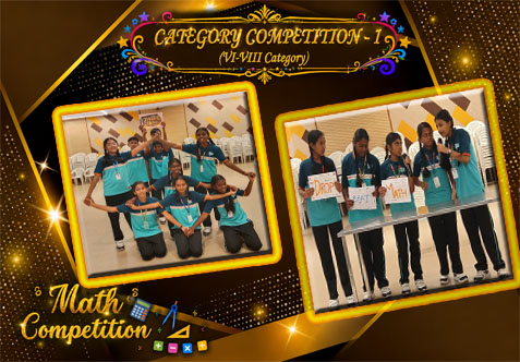First Category Competition I Finals, Programme was conducted for VIII Students in the SPS Auditorium. The First category competition paved way to give young minds a platform for self-expression.